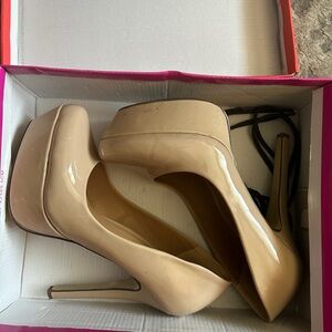 Elegant Nude High Heels